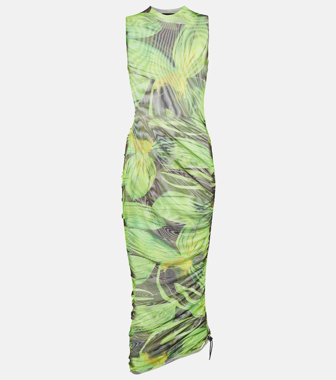 Louisa Ballou - Heatwave printed mesh midi dress