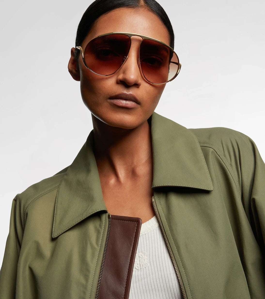 Loewe - Hillock aviator sunglasses