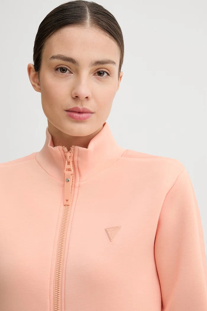 Guess fermuarlı kadın viskon sweatshirt NEW ALLIE