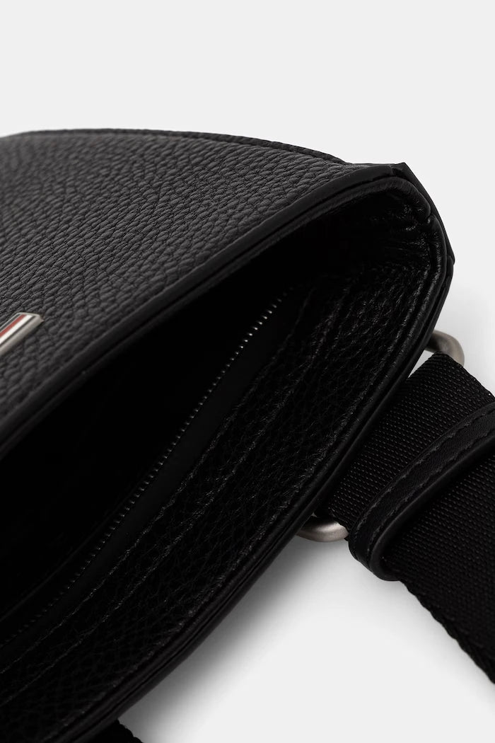 Tommy Hilfiger erkek suni deri omuz çantası