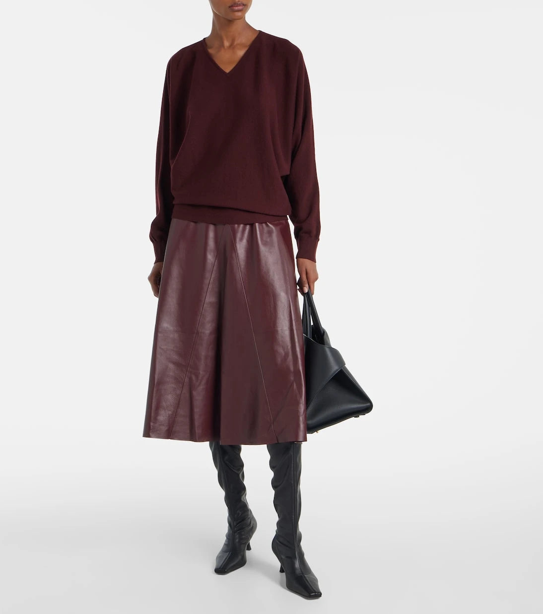 Fforme - Rosa wool and cashmere sweater