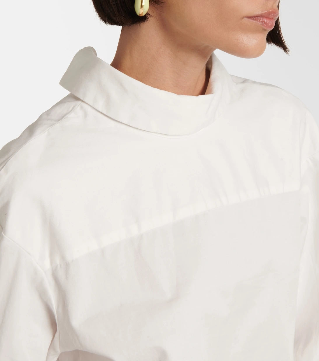 Dries Van Noten - Cotton poplin minidress