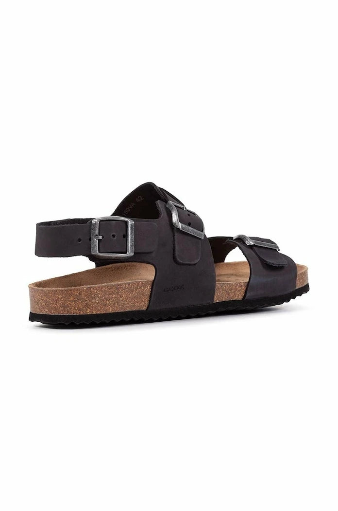 Сандали от велур Geox U SANDAL GHITA A