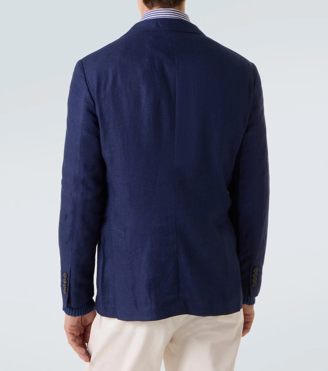 Polo Ralph Lauren - Checked linen-blend blazer