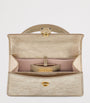 Bvlgari Gold Mini Leather Serpenti Forever Top-Handle Bag