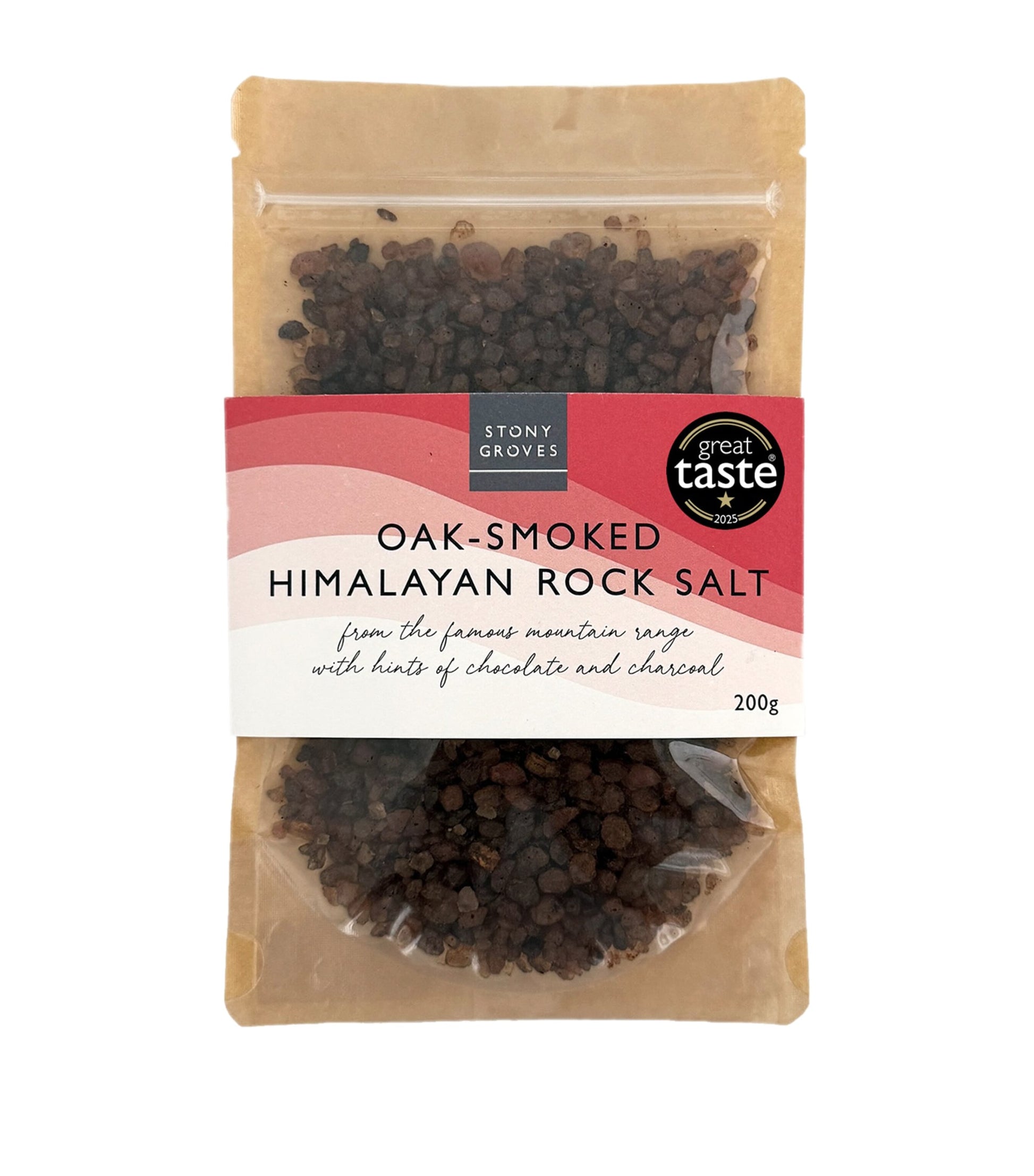 Stony Groves Oak-Smoked Himalayan Rock Salt (200g)