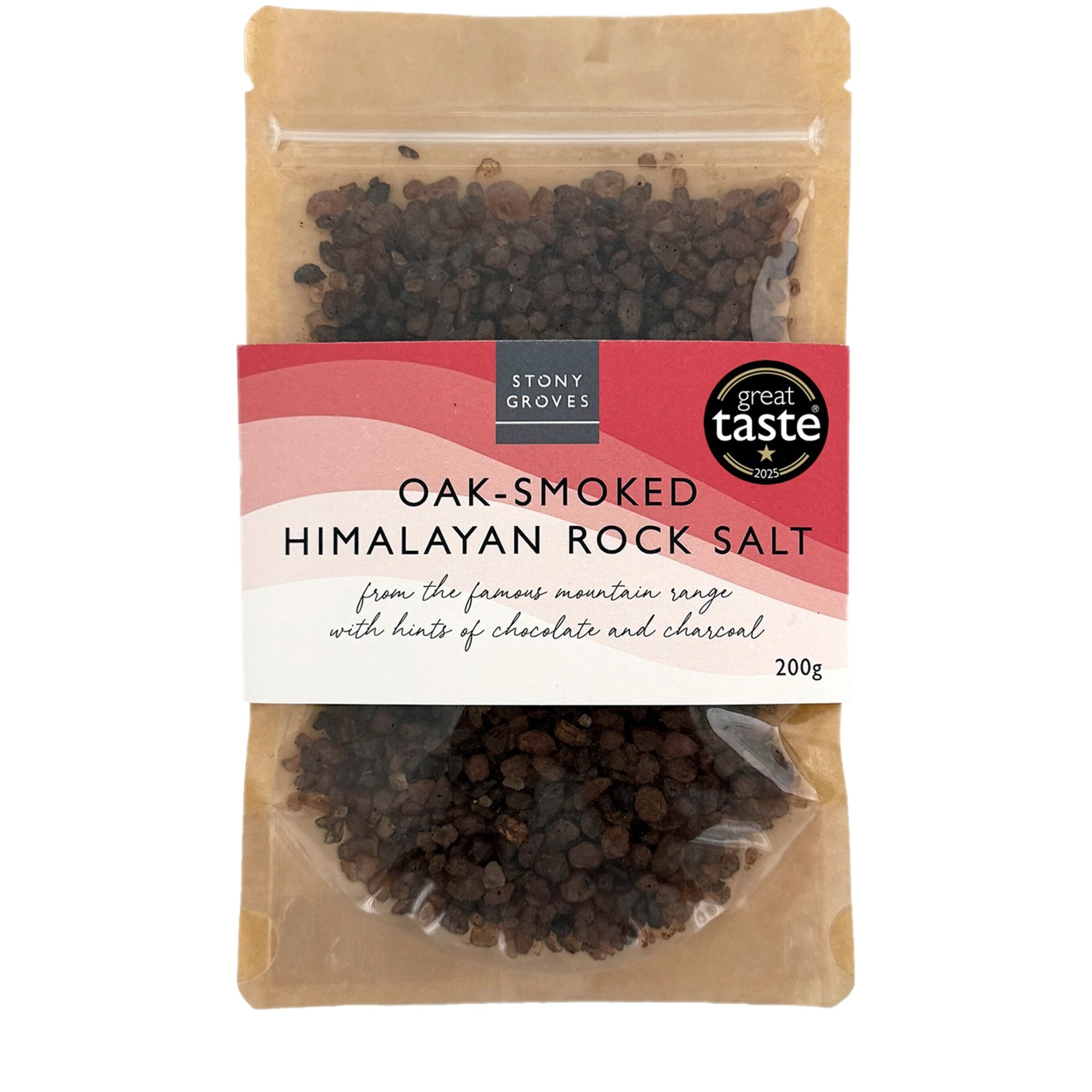 Stony Groves Oak-Smoked Himalayan Rock Salt (200g)