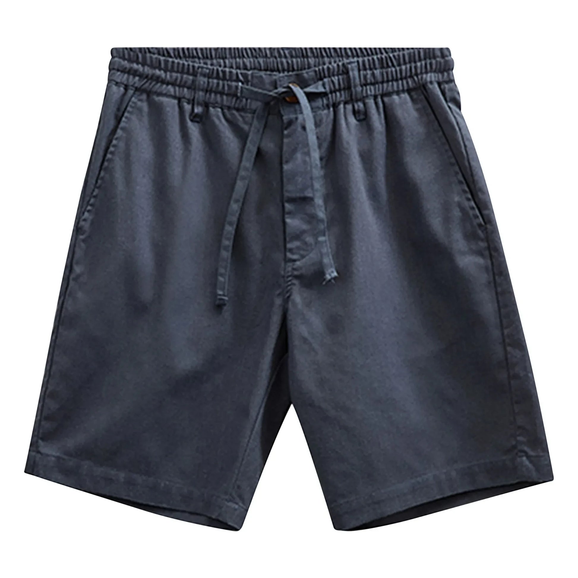 Anerkjendt - Akjames Linen Short | Dark Blue
