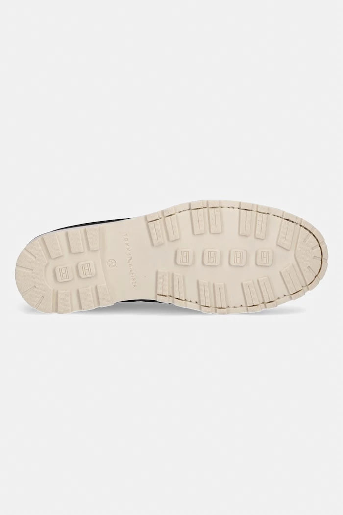 Tommy Hilfiger Erkek Süet Mokasen HILIFGER LIGHT SDE BOAT SHOE
