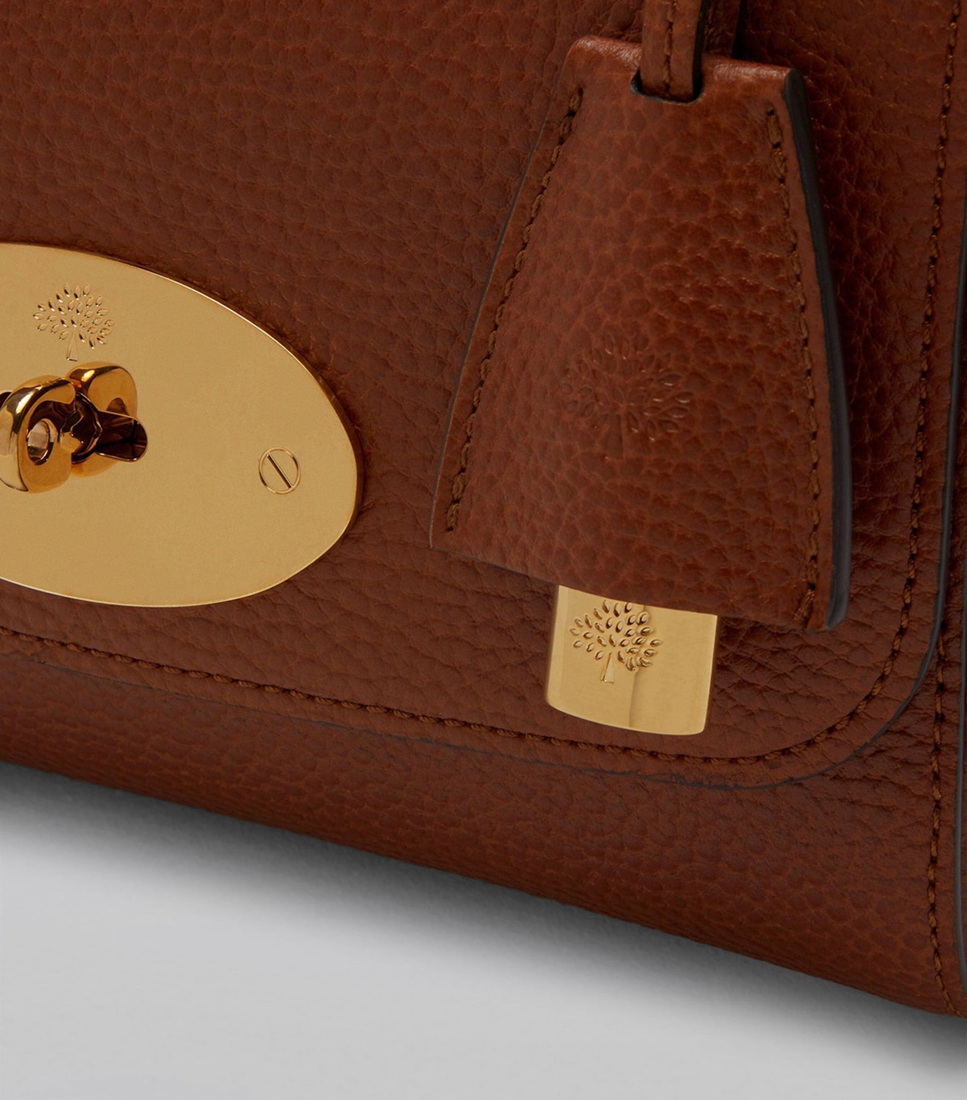 Brown Leather Lily Shoulder Bag