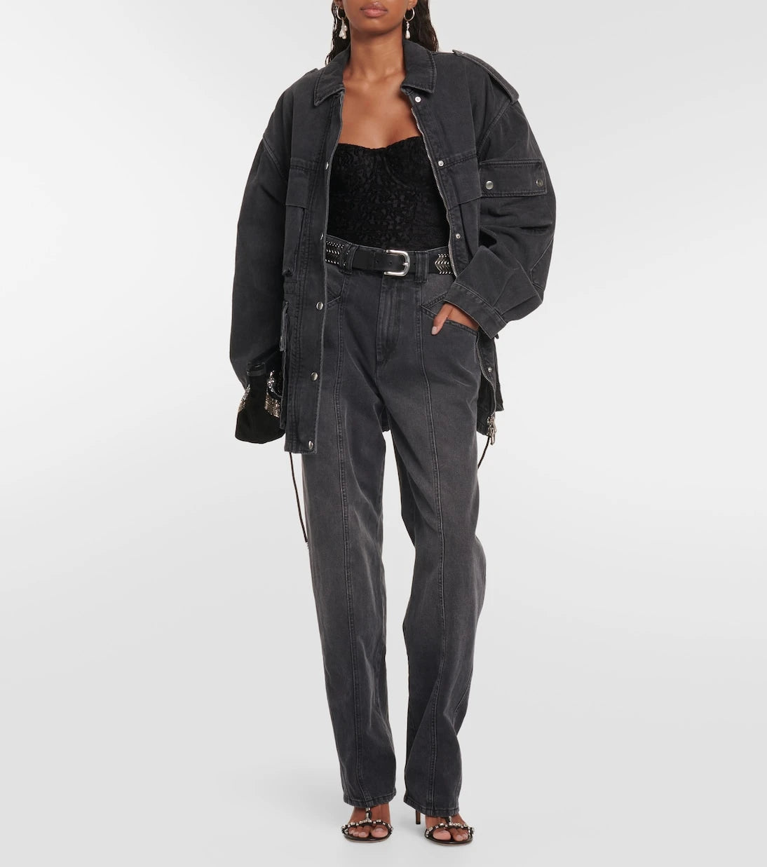 Isabel Marant - Dolina strapless top