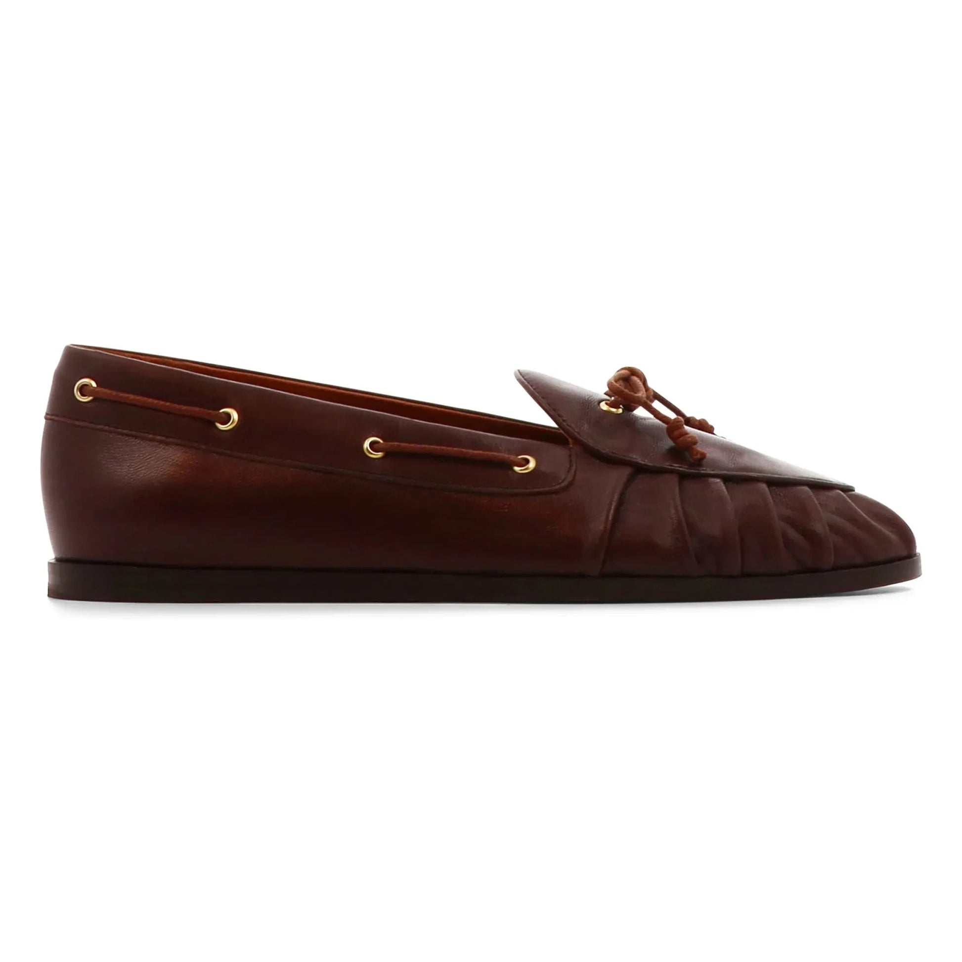 Socque Paris - Slippers Como Leather | Chocolate