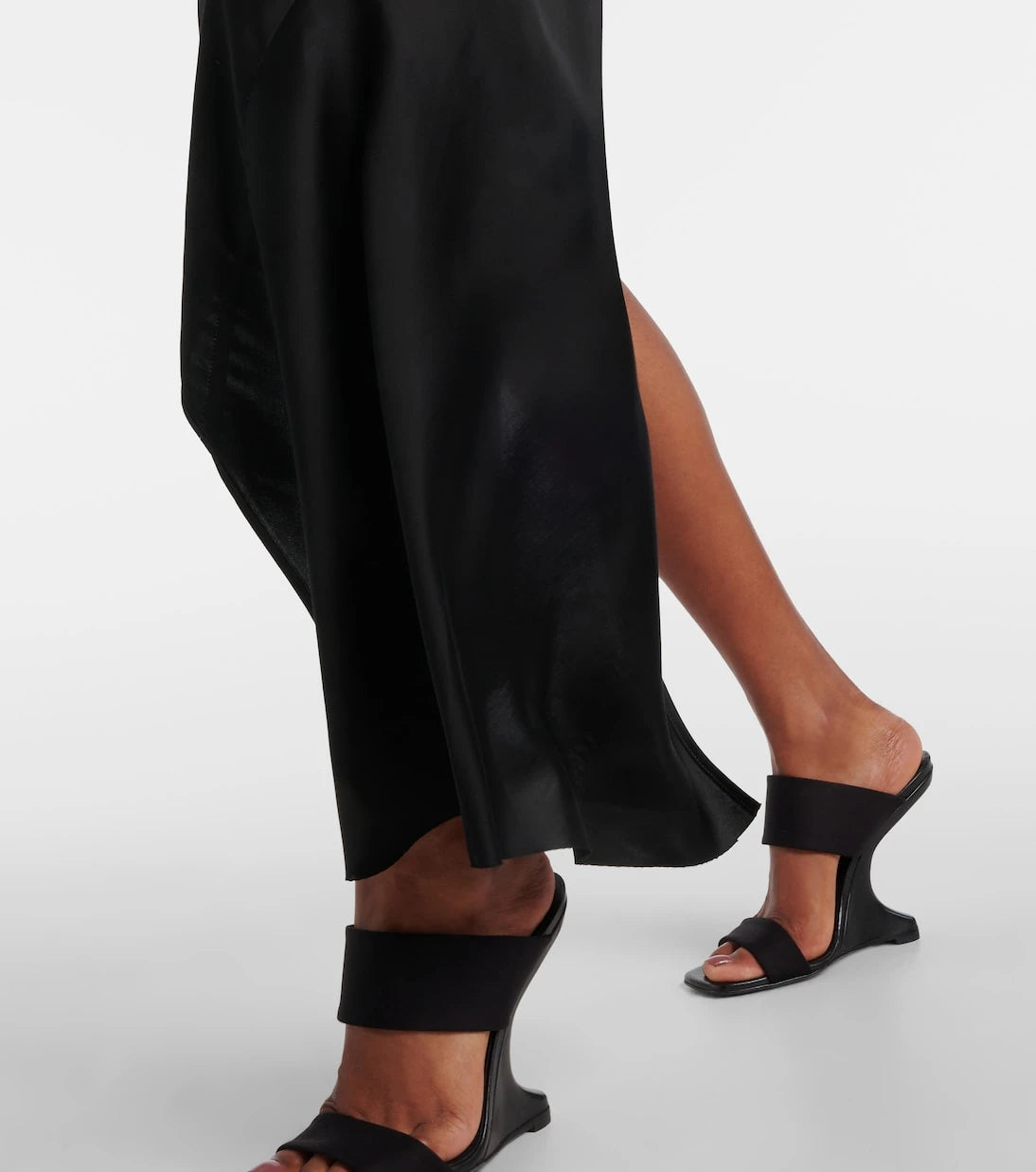 Rick Owens - Taco one-shoulder minidress