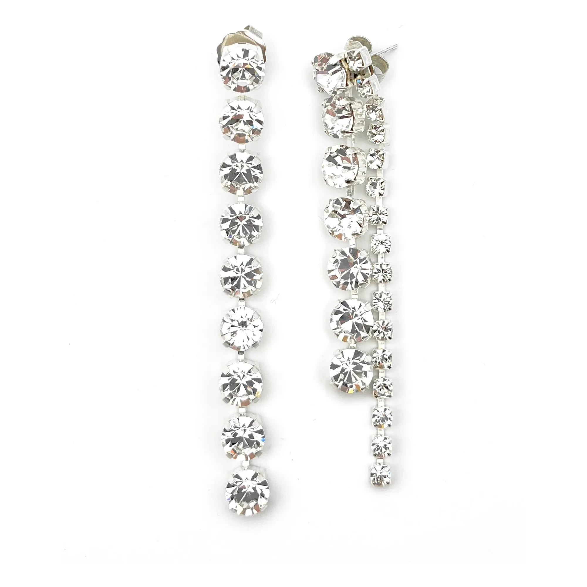 Perrine Taverniti - Alma Asymmetrical Earrings | Silver