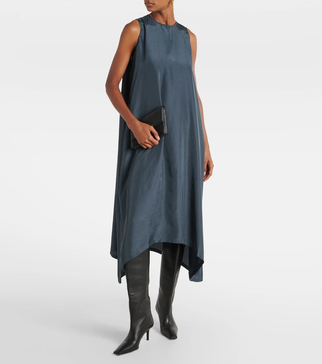 Acne Studios - Asymmetric satin dress