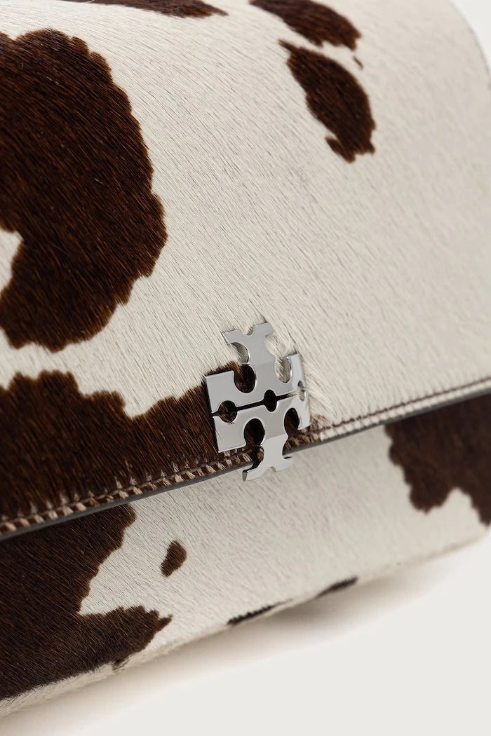 Tory Burch Charlie kadın deri crossbody çanta