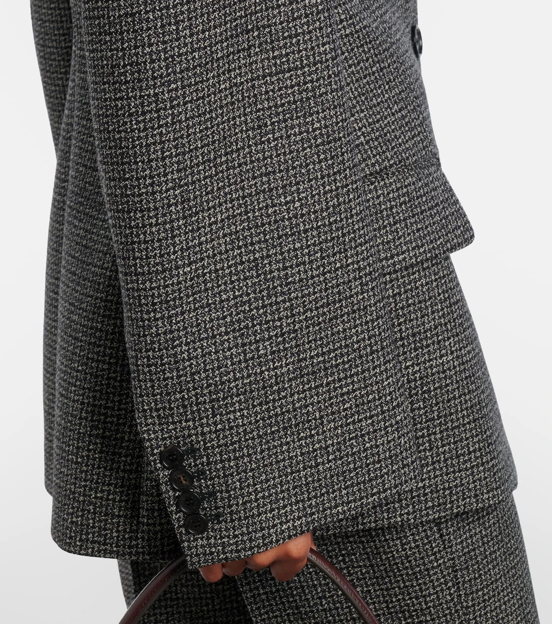 Acne Studios - Houndstooth wool suit jacket