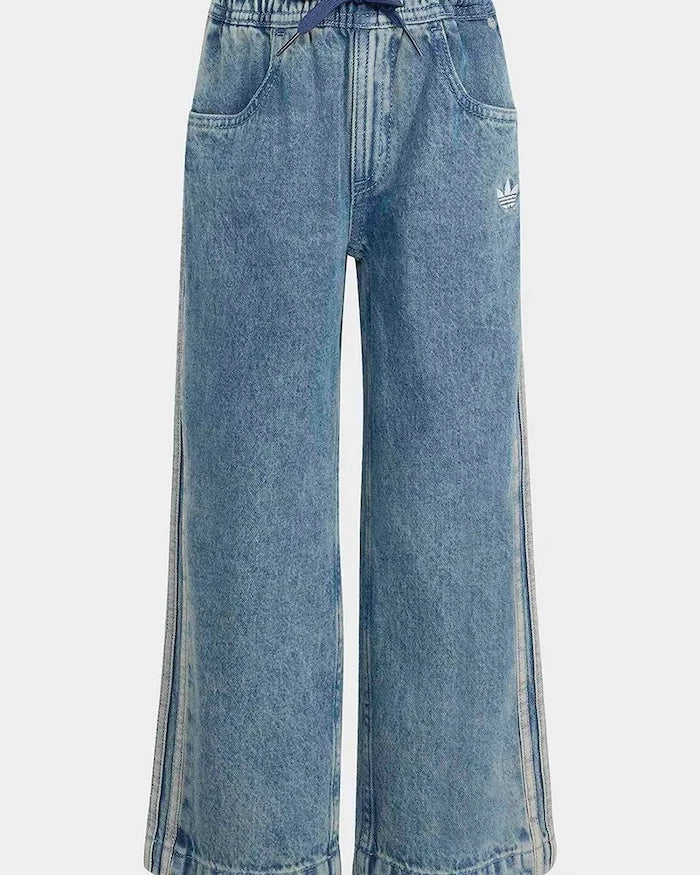 adidas Originals çocuklar için wide leg kot pantolon