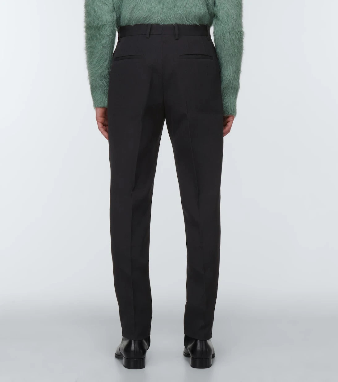 Jil Sander - بنطلون صوف بقصّة ضيقة