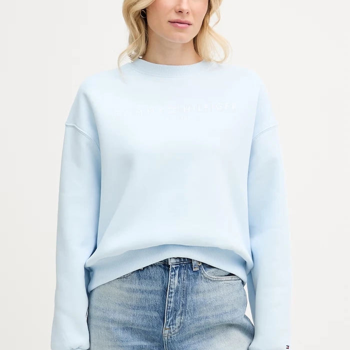Tommy Hilfiger kadın pamuklu sweatshirt