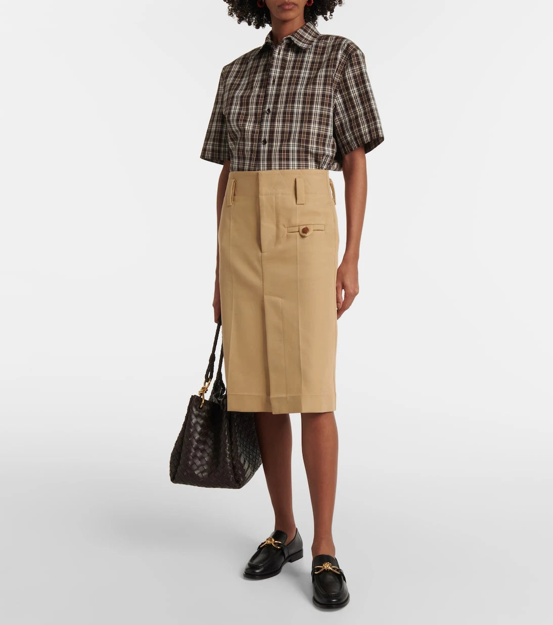 Bottega Veneta - Astaire leather loafers