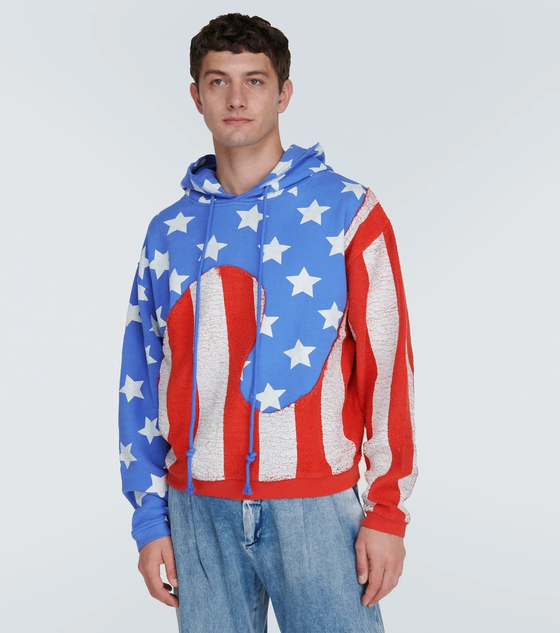 ERL - Stars and Stripes cotton hoodie