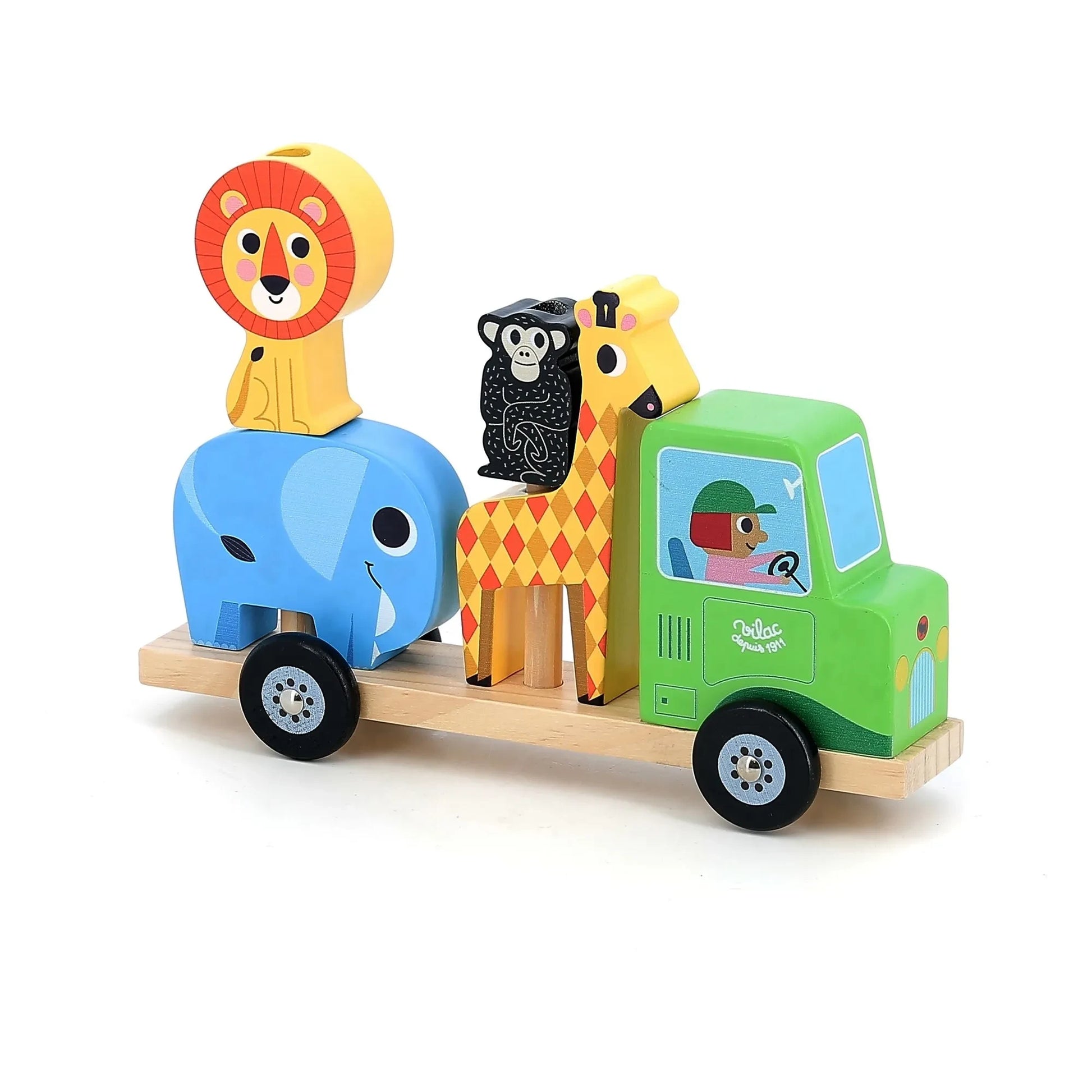 Vilac - Savannah animo stacking game