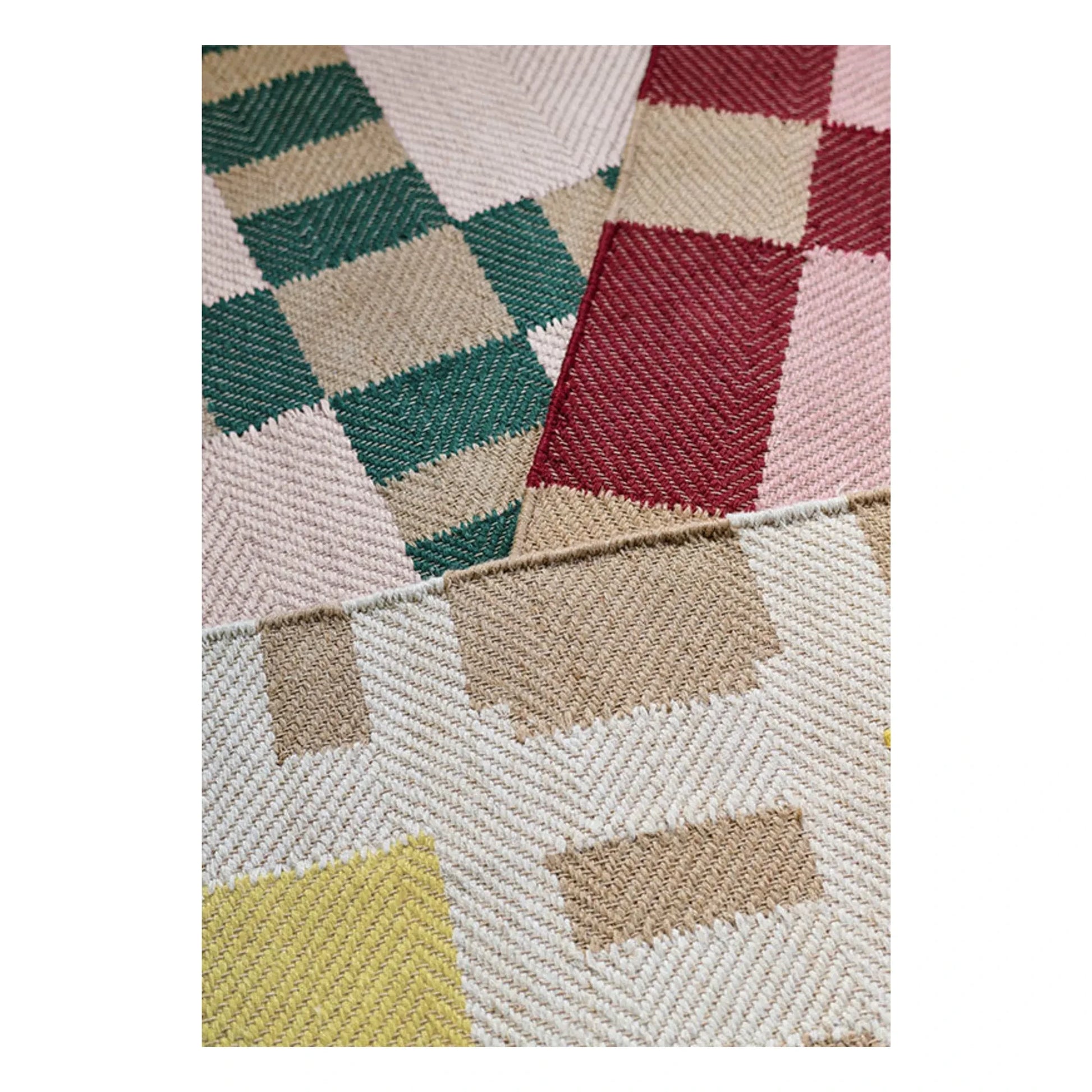 Layered - Late Breakfast jute rug, Evelina Kroon  | Green