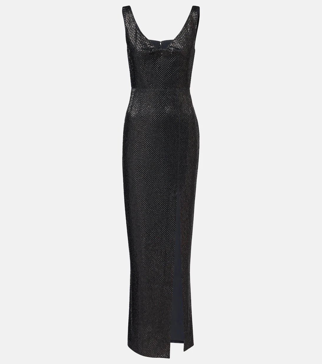 Roland Mouret - Embellished crêpe gown
