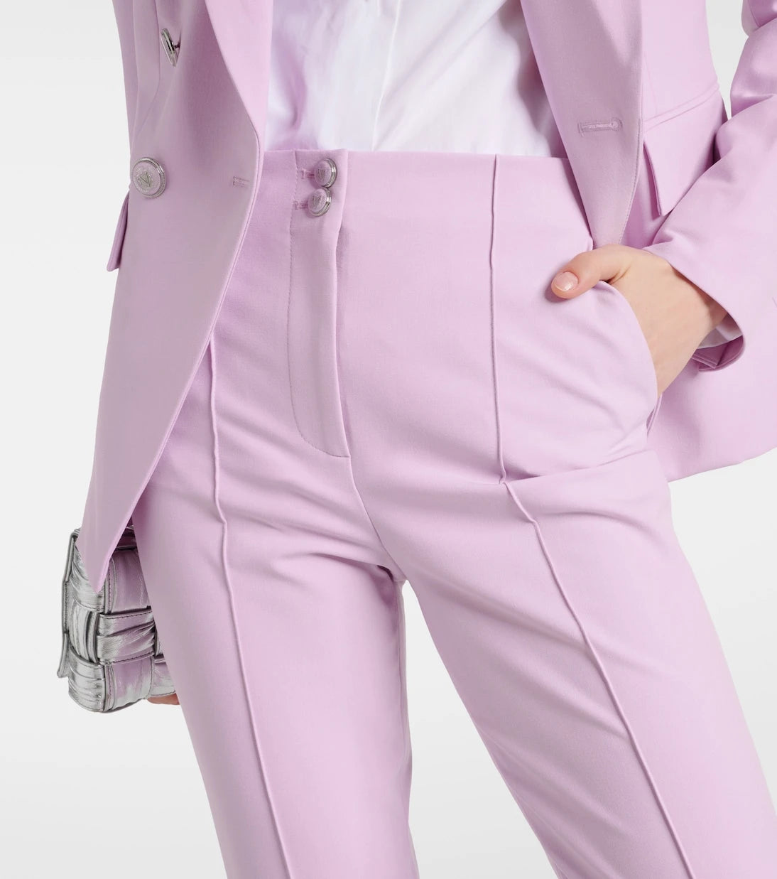 Veronica Beard - Kean cropped high-rise slim pants