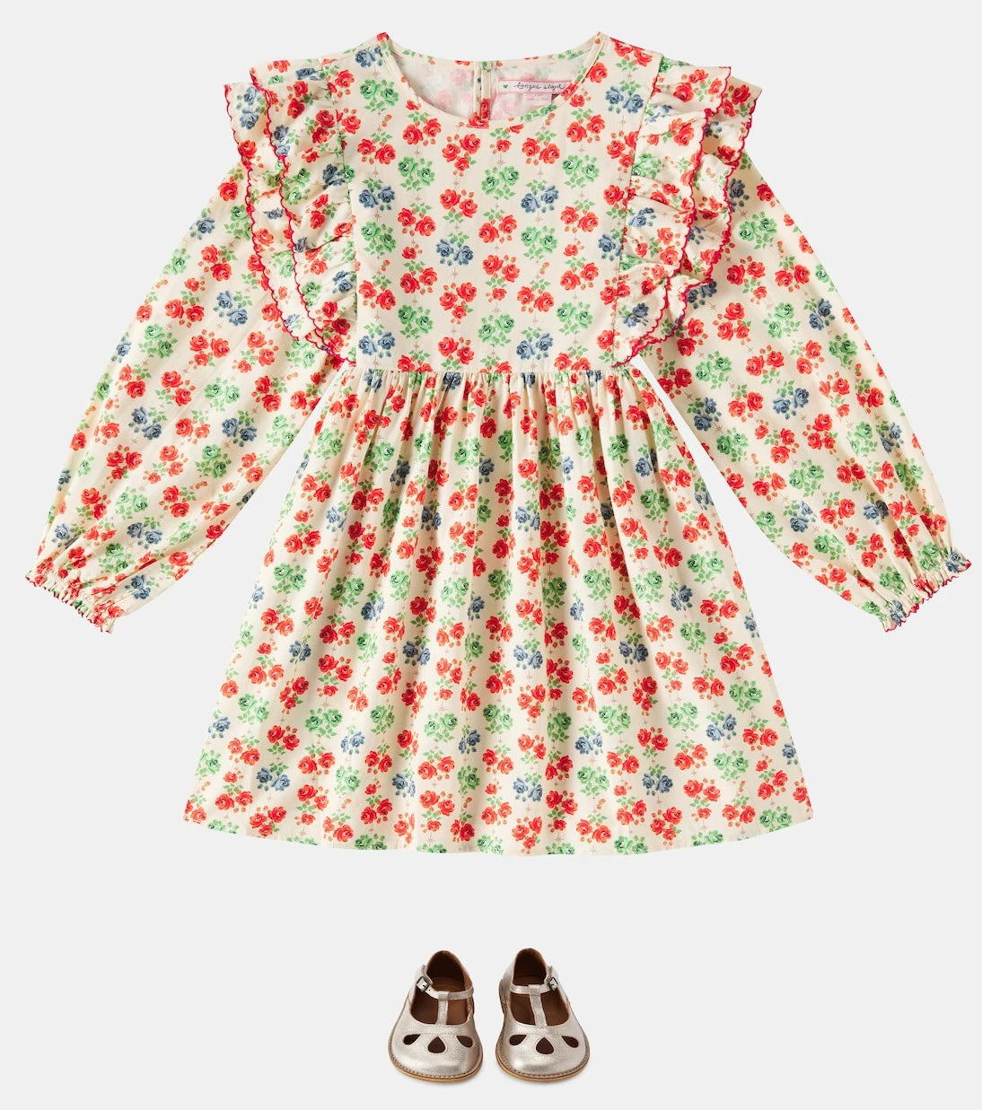Konges Sløjd - Cœur printed cotton dress