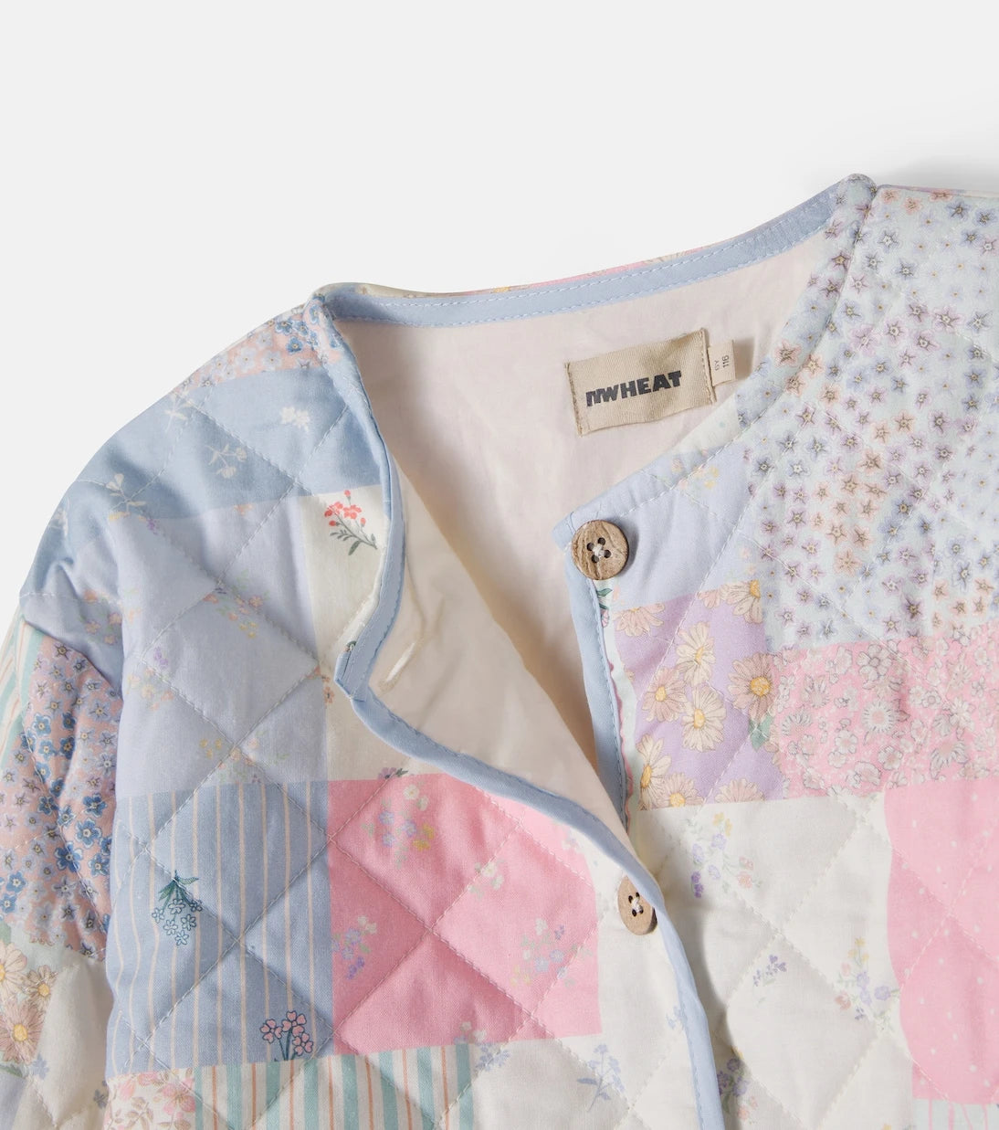 Wheat - Inaja quilted patchwork cotton jacket