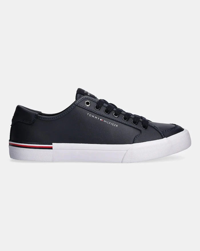 Tommy Hilfiger CORE CORPORATE VULC LEATHER Deri Spor Ayakkabı