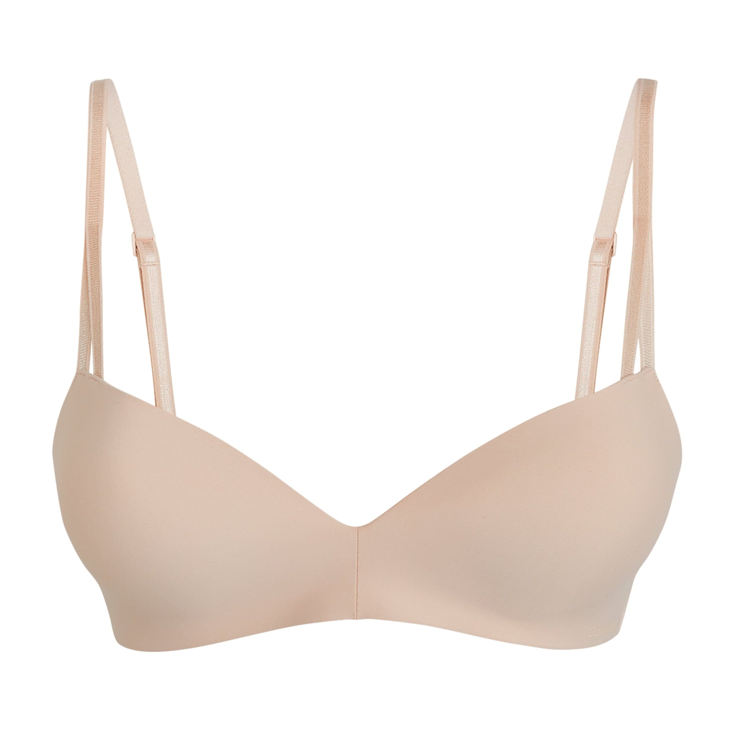 Calvin Klein Beige Seductive Comfort Push-Up Bra