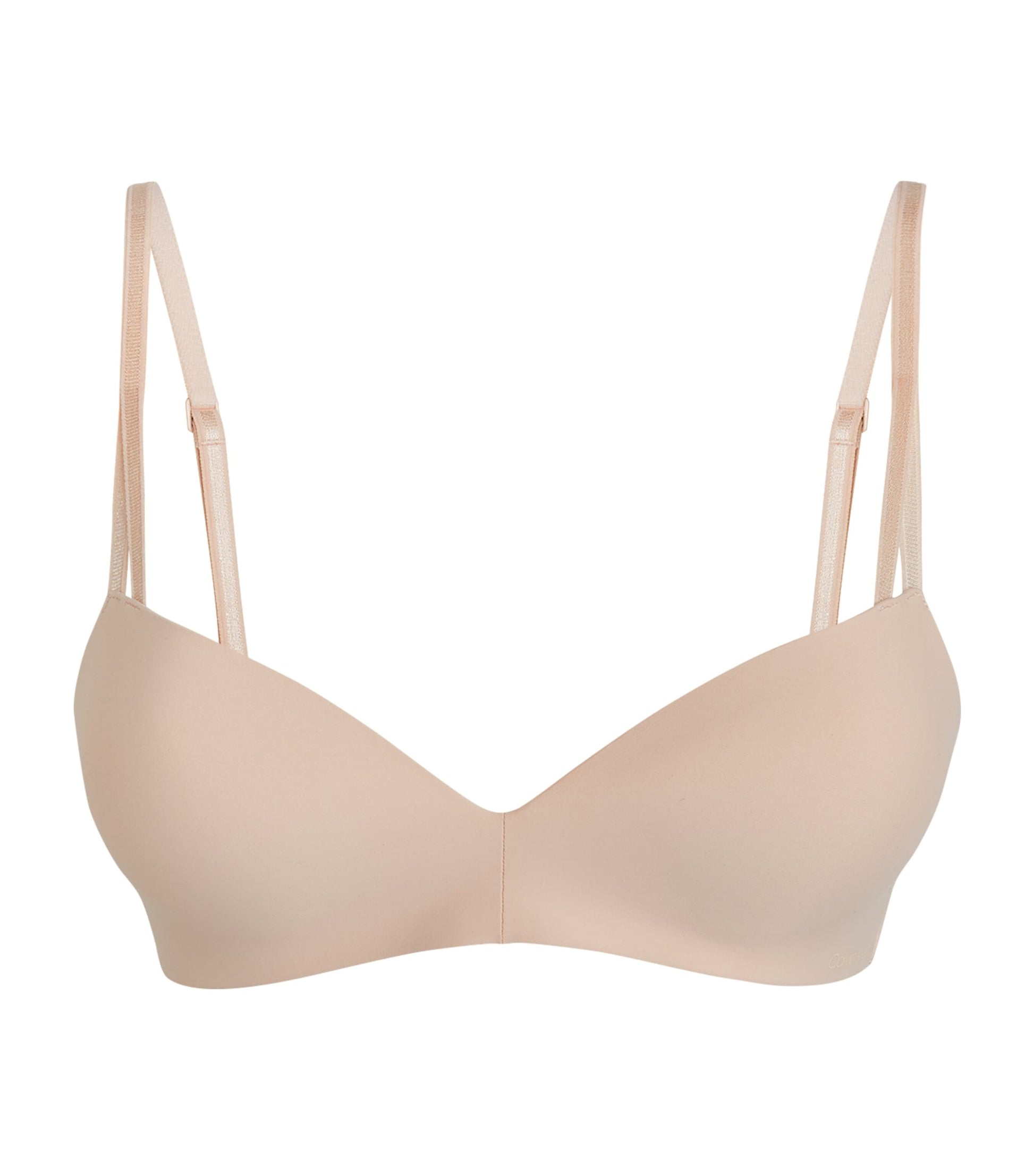 Calvin Klein Beige Seductive Comfort Push-Up Bra