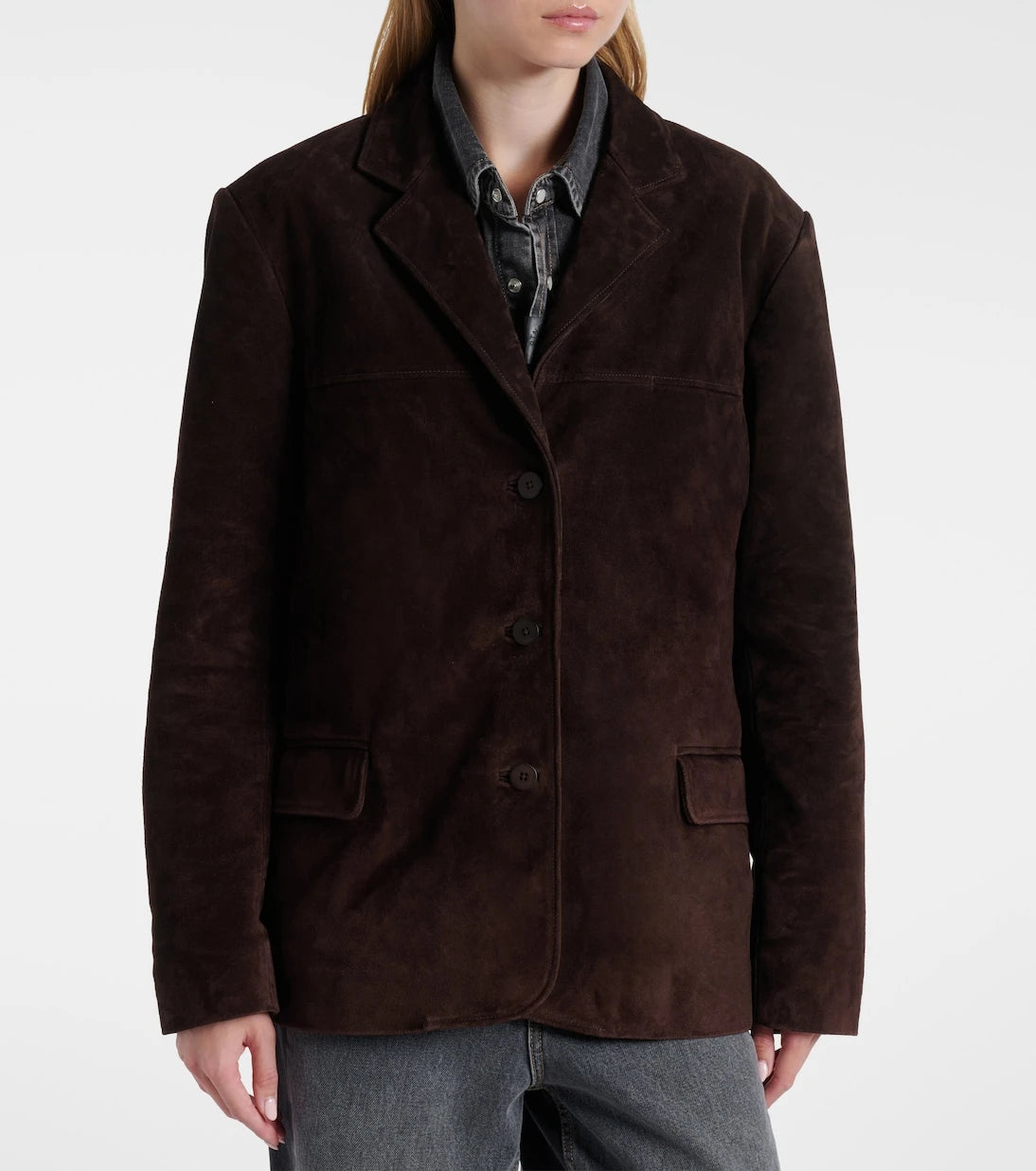 Staud - Corrine suede jacket