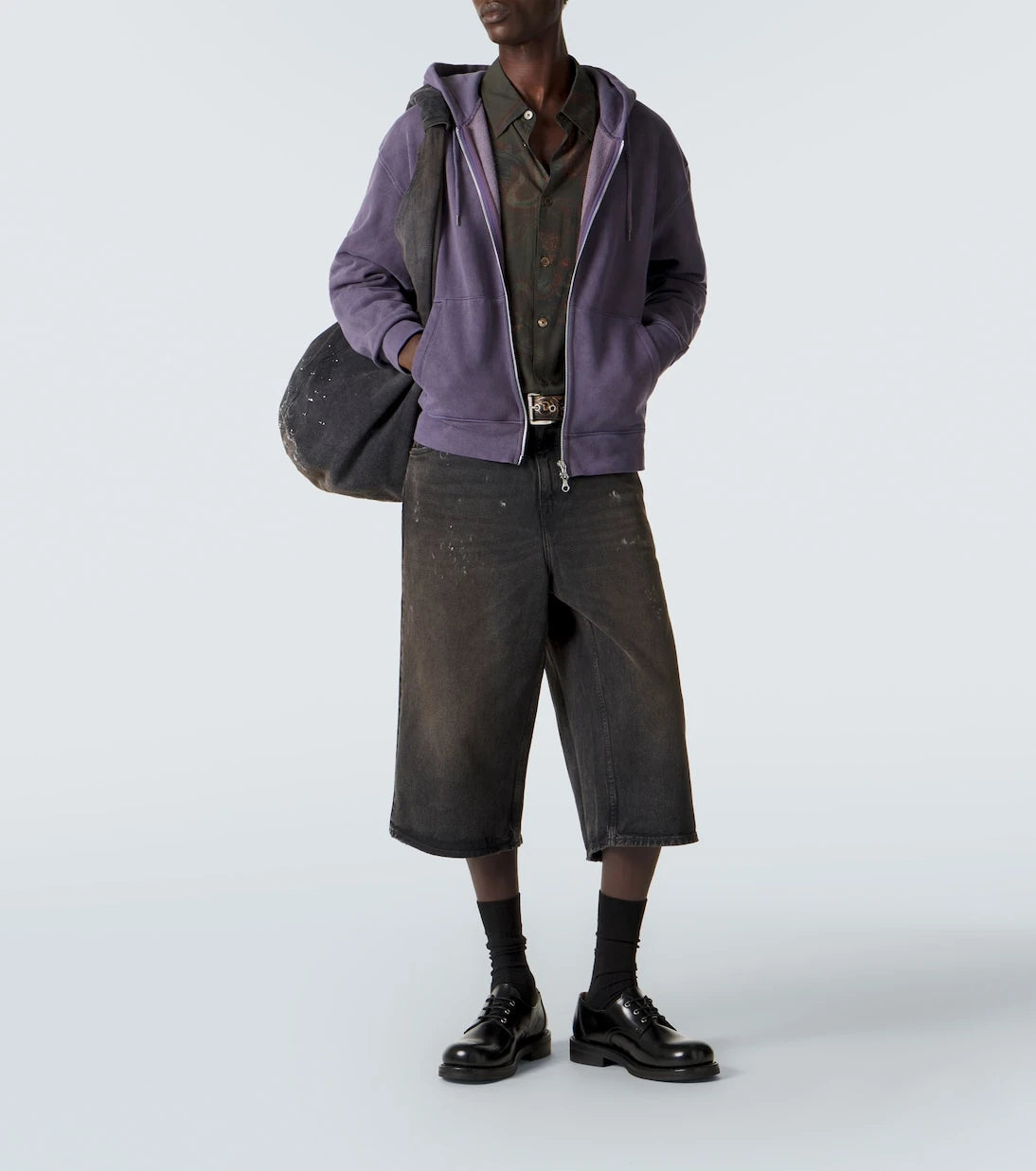 Our Legacy - Rascal cotton fleece zip-up hoodie
