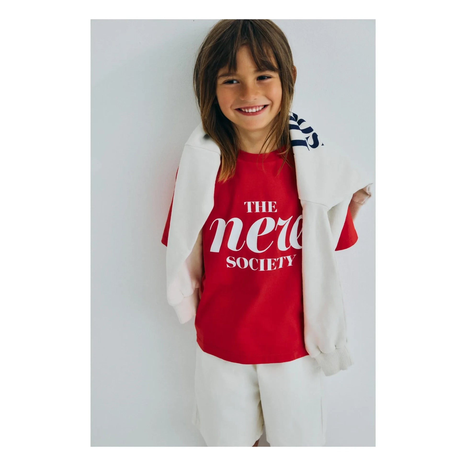 the new society - Maca T-shirt | Red
