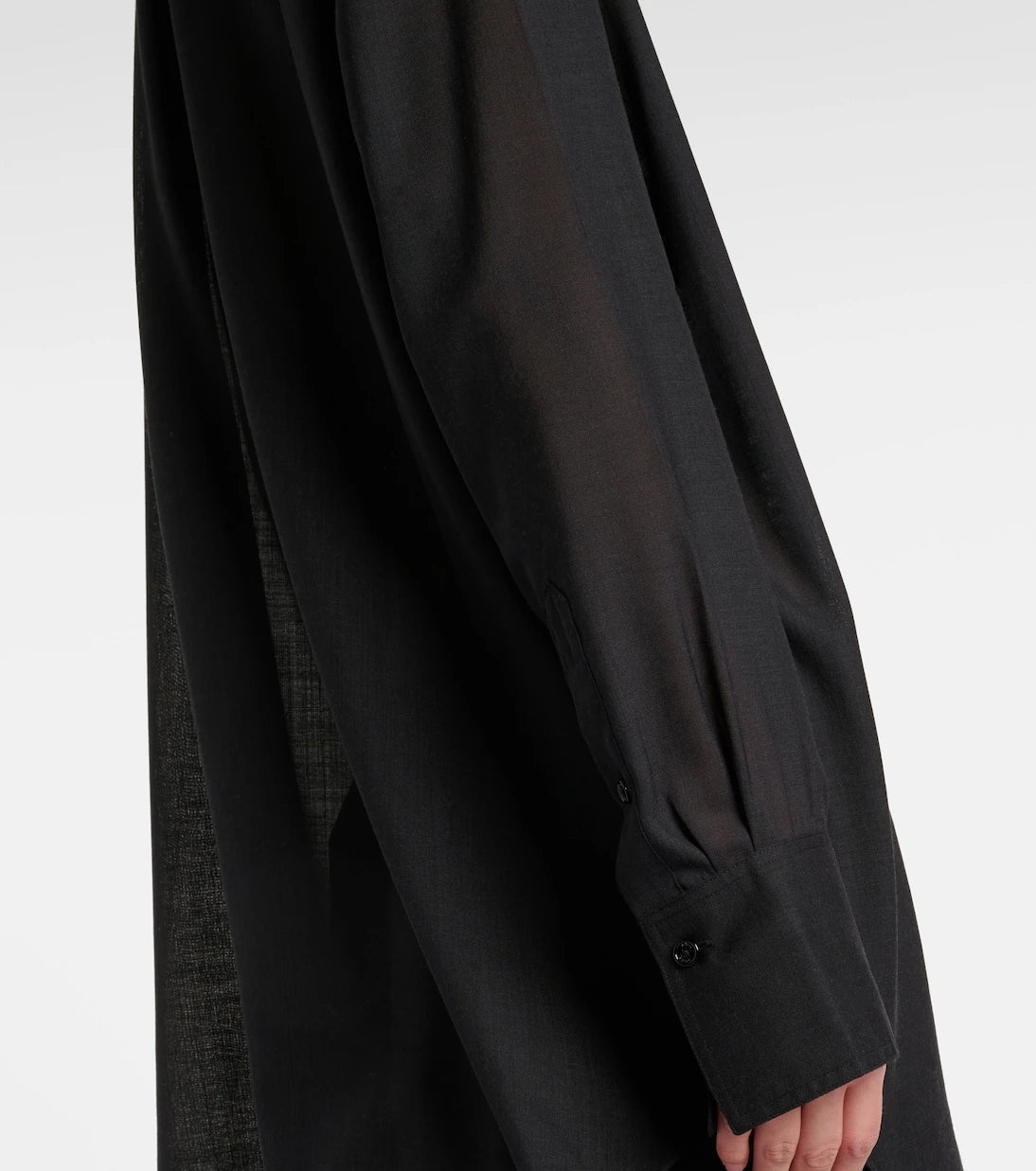 Toteme - Wool voile shirt