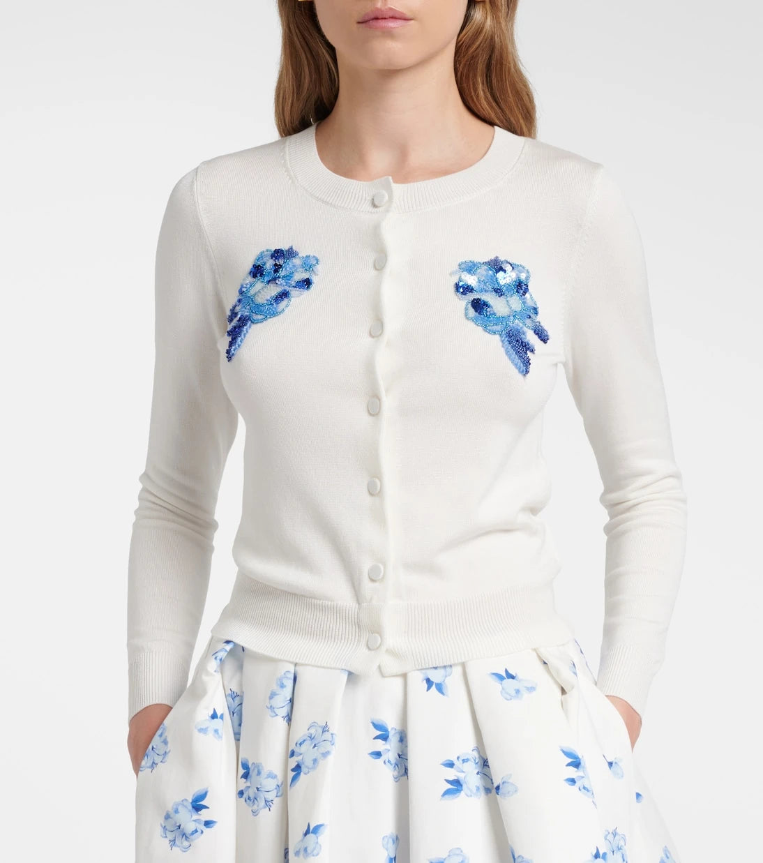 Leo Lin - Claire embellished cardigan