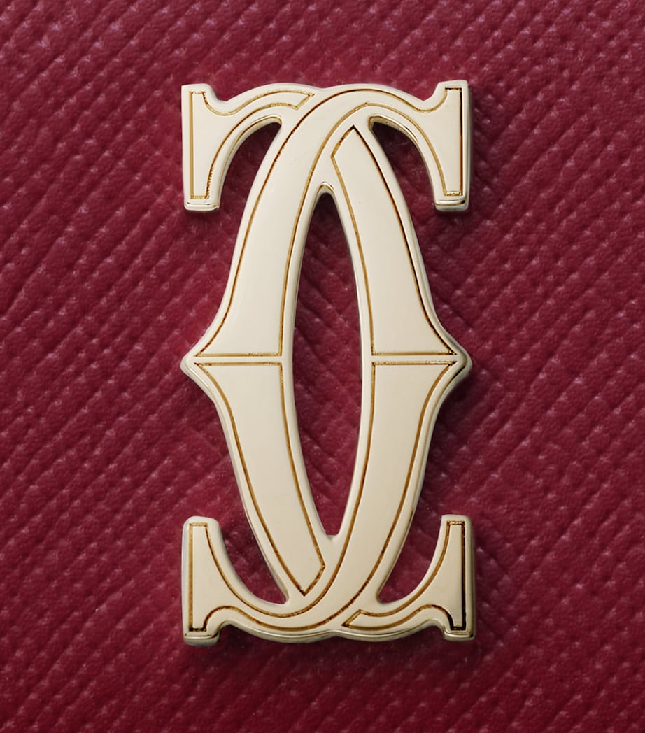 Cartier Red Mini Leather C de Cartier Wallet
