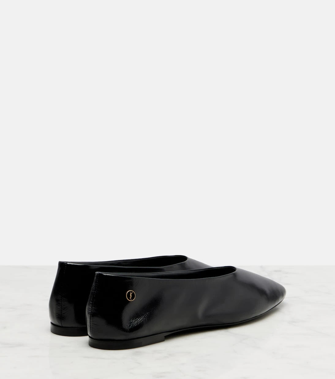 Saint Laurent - Sao leather ballet flats