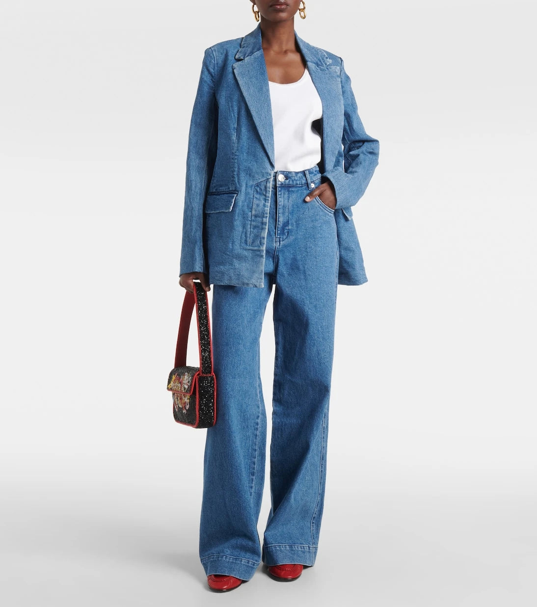 Staud - Grayson wide-leg jeans
