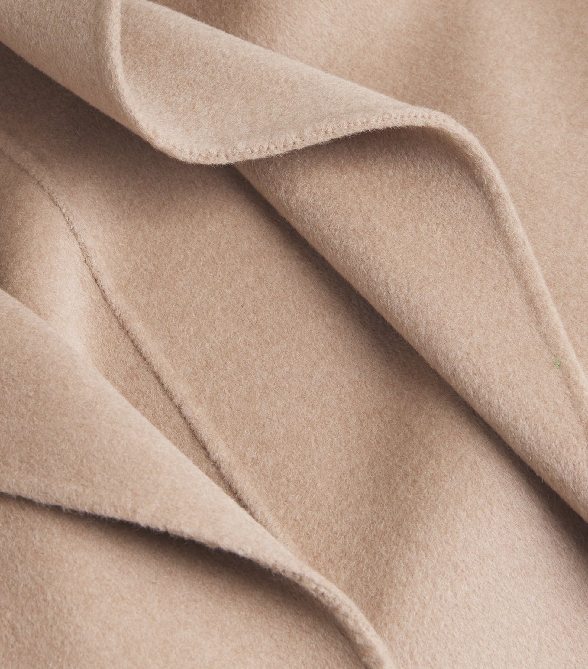 Max Mara Beige Virgin Wool-Cashmere Coat