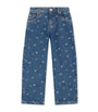 Bonpoint Cherry-Embellished Straight Jeans (10-14 Years)