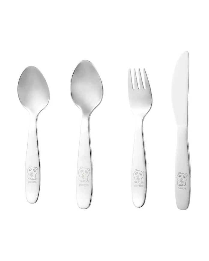 Dorre Panda Çocuk Yemek Takımı (4 Parça)