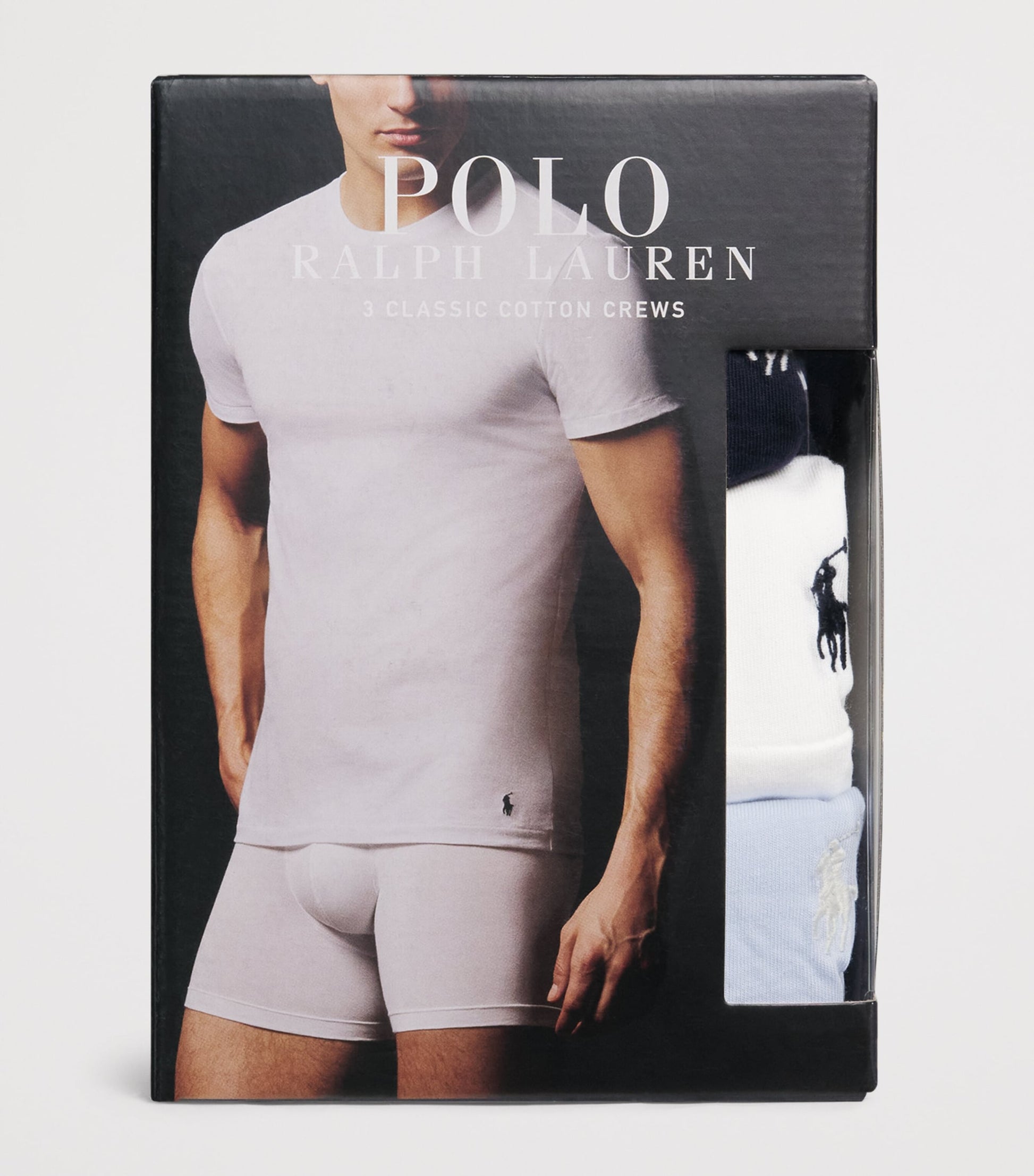 Cotton Crew-Neck T-Shirt (Pack of 3)