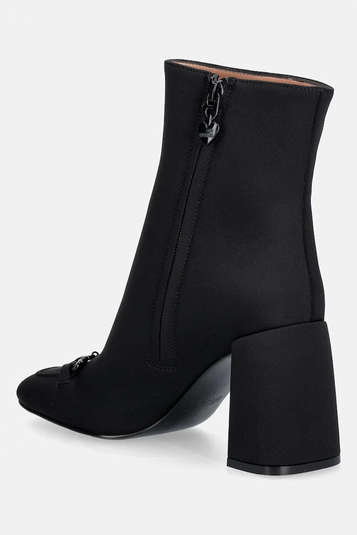 Love Moschino kalın topuklu kadın botu