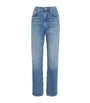 Citizens of Humanity Blue High-Waist Zurie Straight Jeans