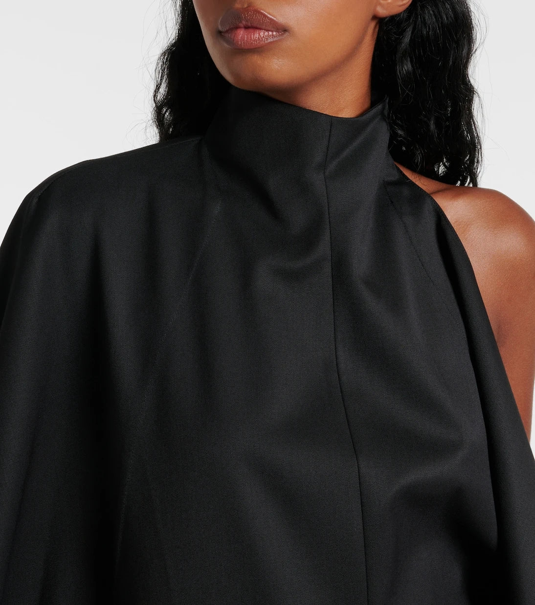 Alaïa - Open-back wool grain de poudre jumpsuit